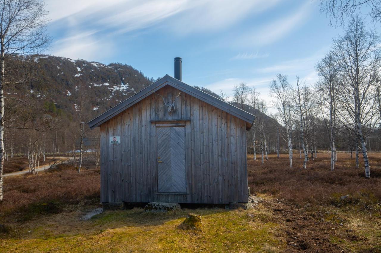 Unique Cabin Sikringsbua In Sirdal Hotel Tjorhom Exterior photo